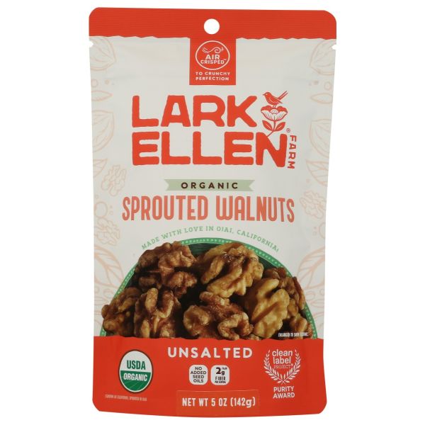 LARK ELLEN FARM: Organic Sprouted Walnuts, 5 oz