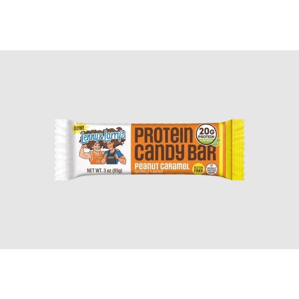 LENNY & LARRYS: Peanut Caramel Protein Candy Bar, 3 oz