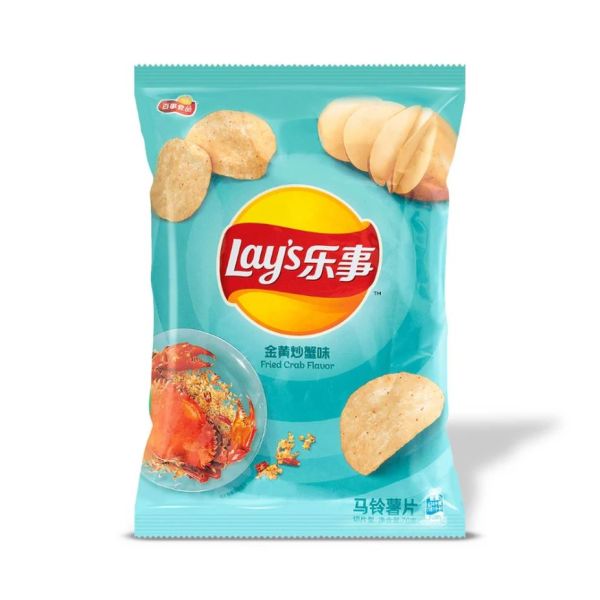 LAYS: Fried Crab Potato Chips, 2.47 oz