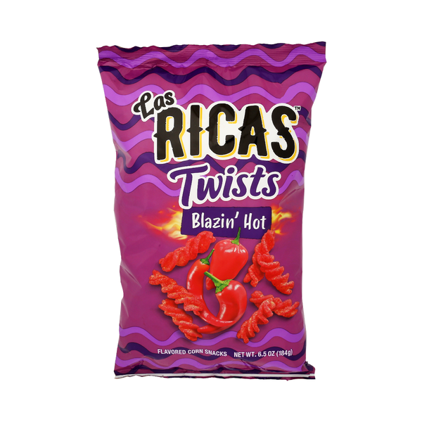 LAS RICAS: Blazin Hot Twists, 6.5 oz
