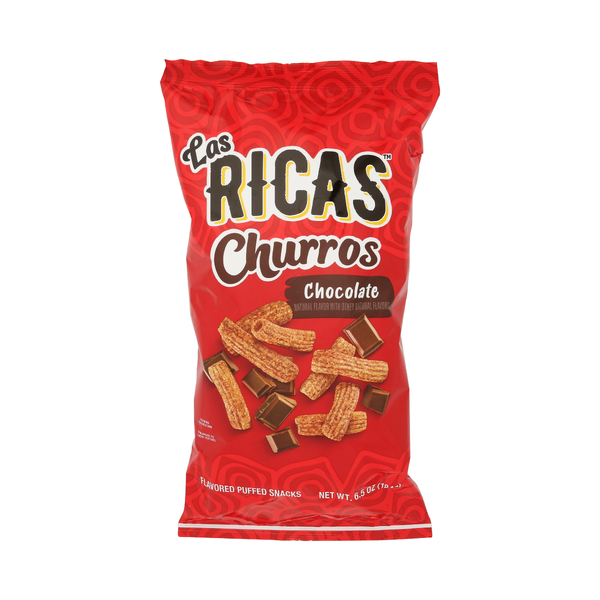 LAS RICAS: Chocolate Churros, 6.5 oz