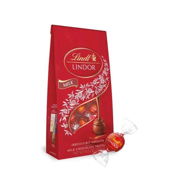 LINDT: Lindor Milk Chocolate Truffle, 8.5 oz
