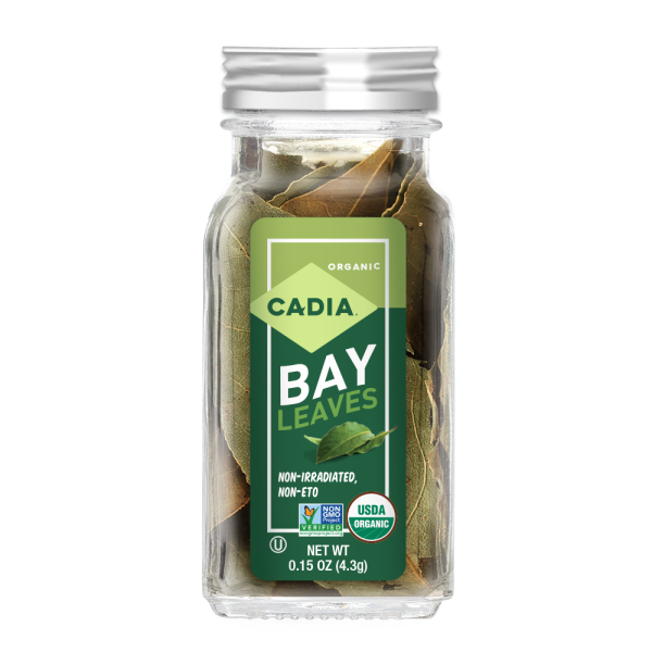 CADIA: Organic Bay Leaves, 0.15 oz