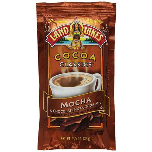 LAND O LAKES: Mocha and Chocolate Cocoa Mix, 1.25 oz