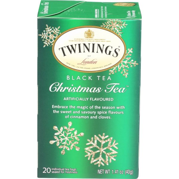 TWINING TEA: Tea Christmas, 20 bg