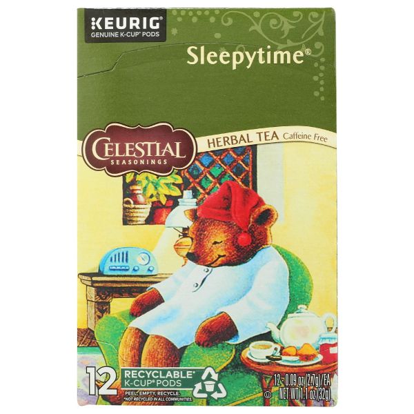 CELESTIAL SEASONINGS: Tea Kcup Sleepy Time Hrbl, 12 pc
