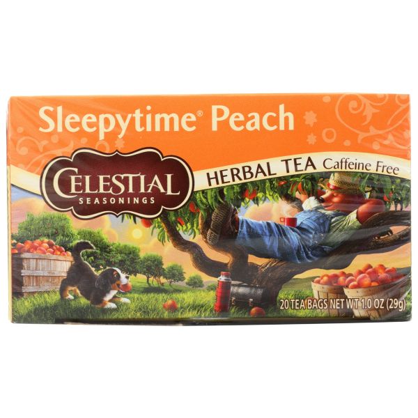 CELESTIAL SEASONINGS: Tea Peach Sleepytime, 20 bg