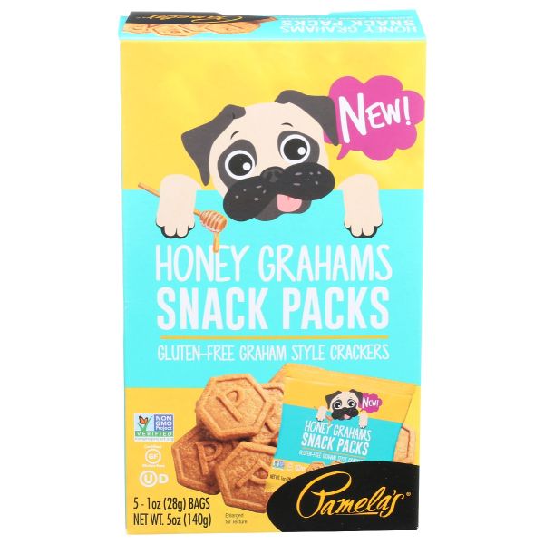 PAMELAS: Cracker Graham Honey, 5 oz