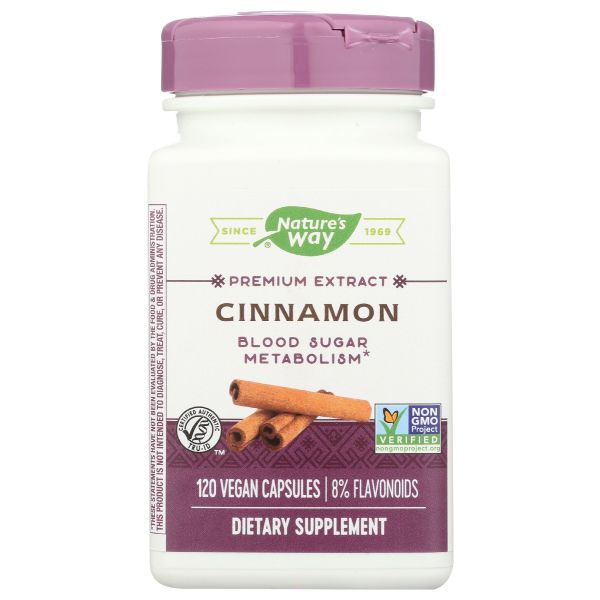 NATURES WAY: Cinnamon, 120 cp