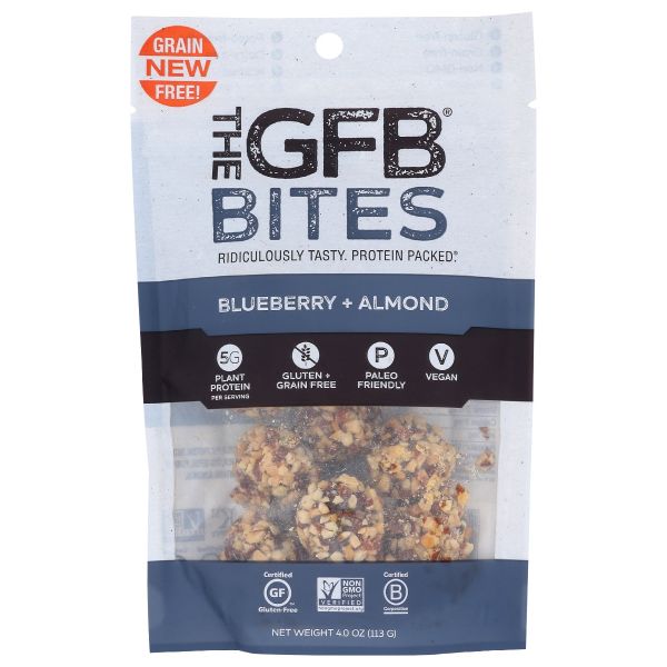 THE GFB: Bites Blubry Almond, 4 oz
