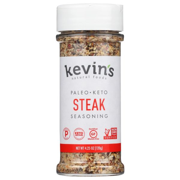 KEVINS NATURAL FOODS: Seasoning Steak, 4.25 oz