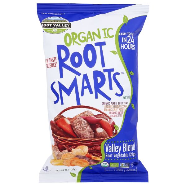 ROOT SMARTS: Chips Valley Blend Org, 6 oz