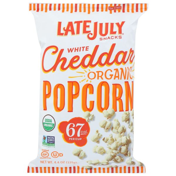 LATE JULY: Popcorn Cheddar, 4.4 oz