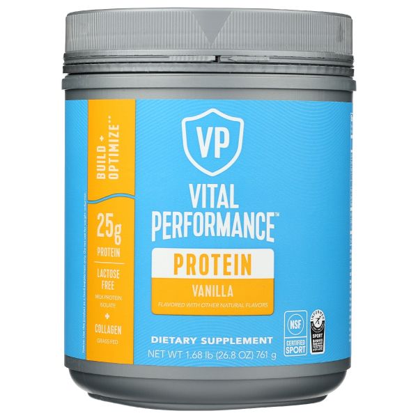 VITAL PROTEINS: Protein Powder Vanilla, 26.8 oz