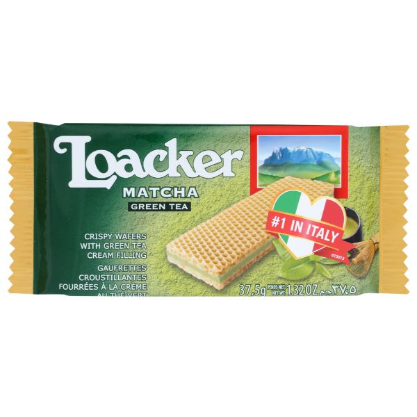 LOACKER: Wafer Matcha Specialty, 1.32 oz