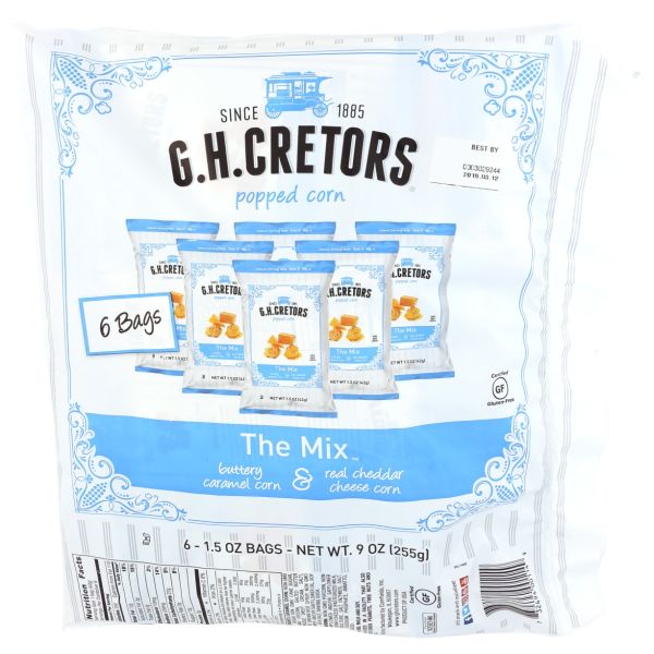 GH CRETORS: Popcorn Chicago Mix 6Pk, 9 oz
