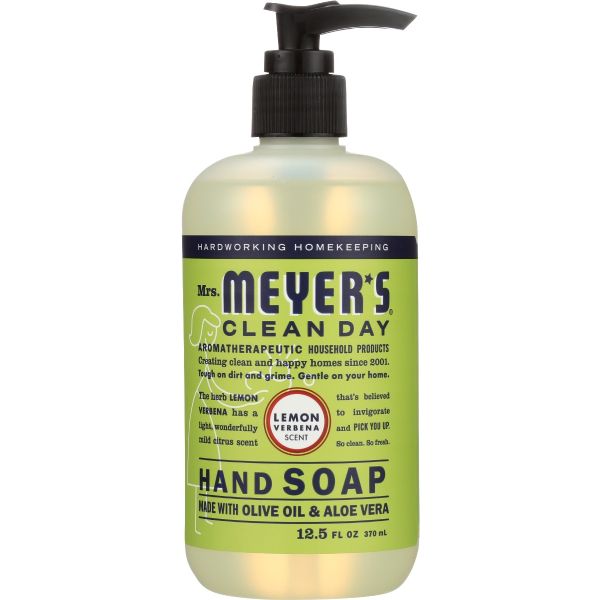 MRS MEYERS CLEAN DAY: Soap Hand Liq Lmn Verbena, 12.5 oz