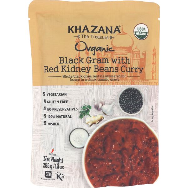 KHAZANA: Entree Black gram Red Lentil, 10 oz
