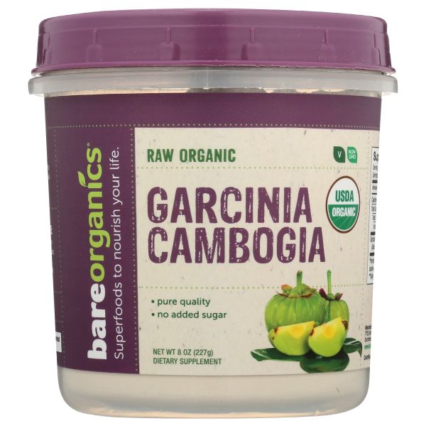 BAREORGANICS: Garcinia Cambogia Pwdr, 8 oz