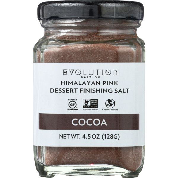 EVOLUTION SALT: Salt Fnshng Pnk Dsrt Coco, 4.5 oz