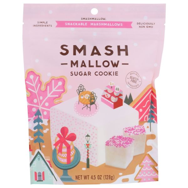 SMASHMALLOW: Marshmlw Sugar Cookie, 4.5 oz