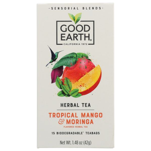 GOOD EARTH: Tea Sens Moringa Mango, 15 bg