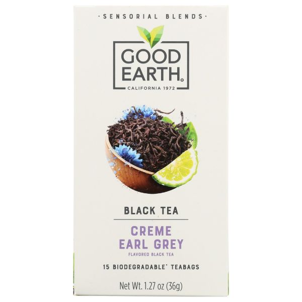 GOOD EARTH: Tea Sensorial Earl Grey, 15 bg