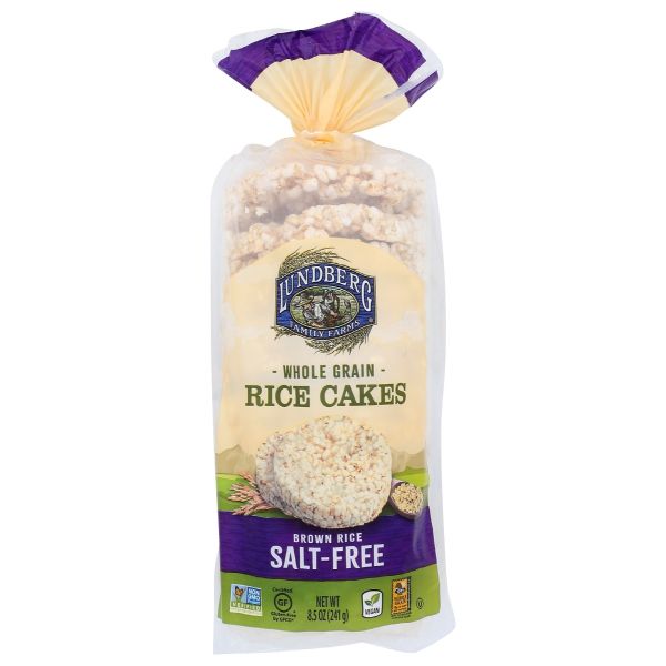 LUNDBERG: Rice Cake Sltfr Brwn Frmd Gf, 8.5 oz