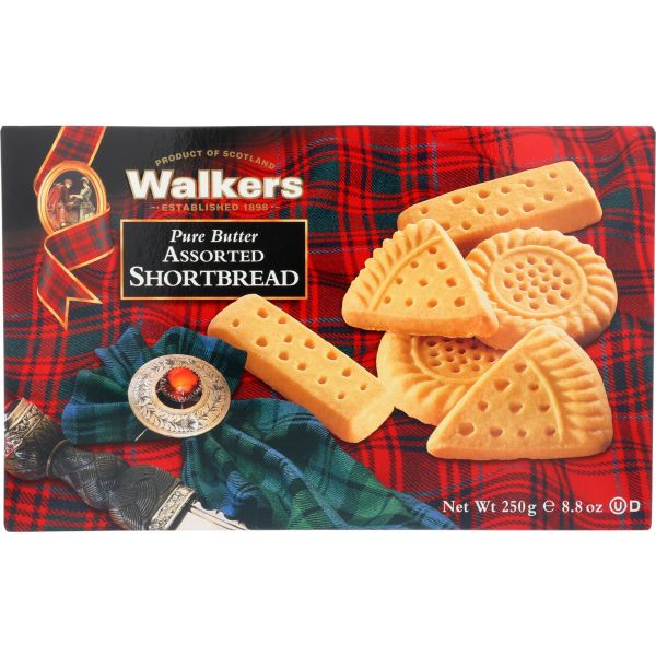WALKERS: Shortbread Astd, 8.8 oz