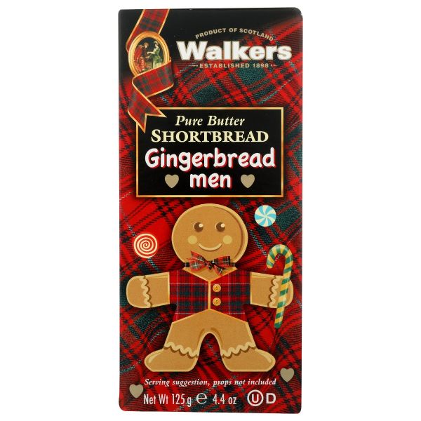 WALKERS: Shortbread Gingerbread Mn, 4.4 oz