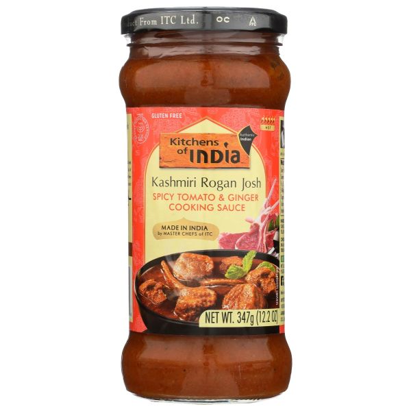 KITCHENS OF INDIA: Sauce Kashmiri Rogan Josh, 12.2 oz