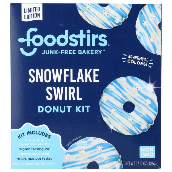 FOODSTIRS: Kit Mix Donut Swirl, 17.12 oz
