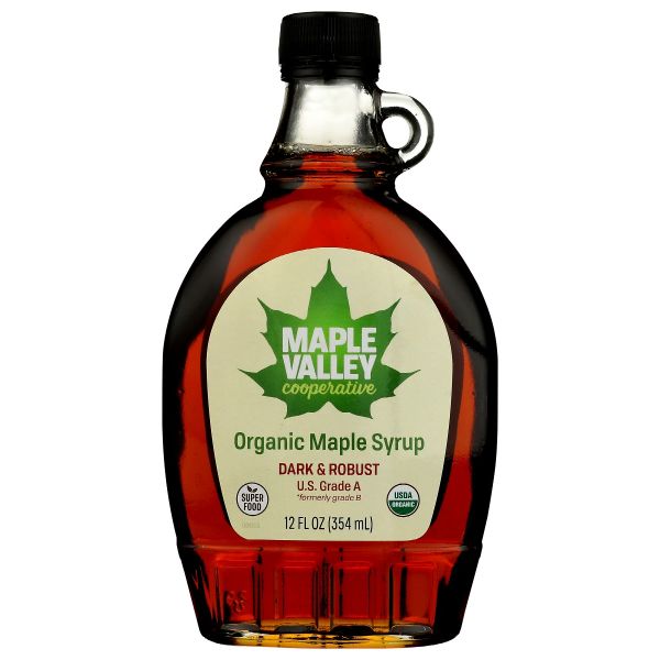 MAPLE VALLEY COOPERATIVE: Syrup Maple Dark Robust O, 12 oz