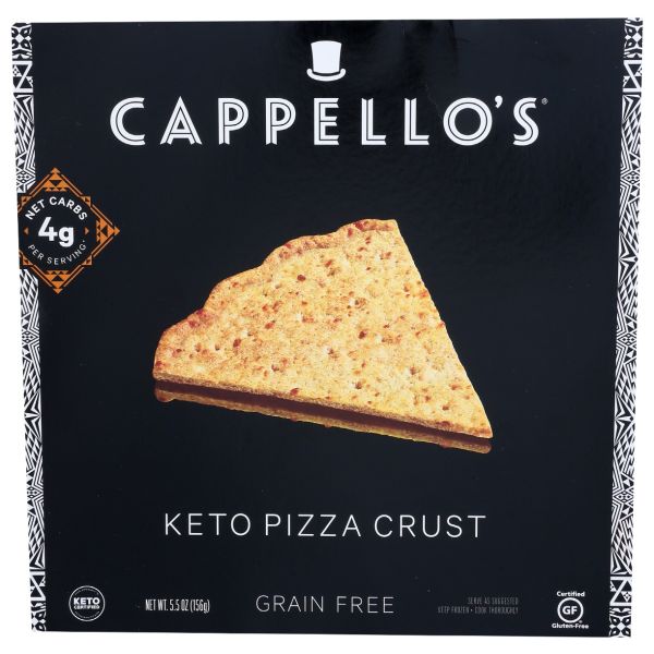 CAPPELLOS: Pizza Crust Keto, 5.5 oz