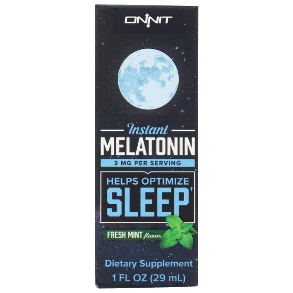 ONNIT: Melatonin Spray Mint, 1 oz