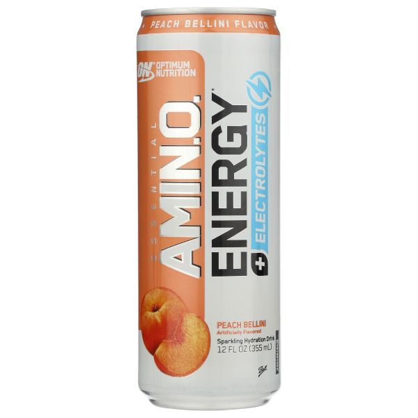 OPTIMUM NUTRITION: Amino Energy Rtd Peach, 12 fo