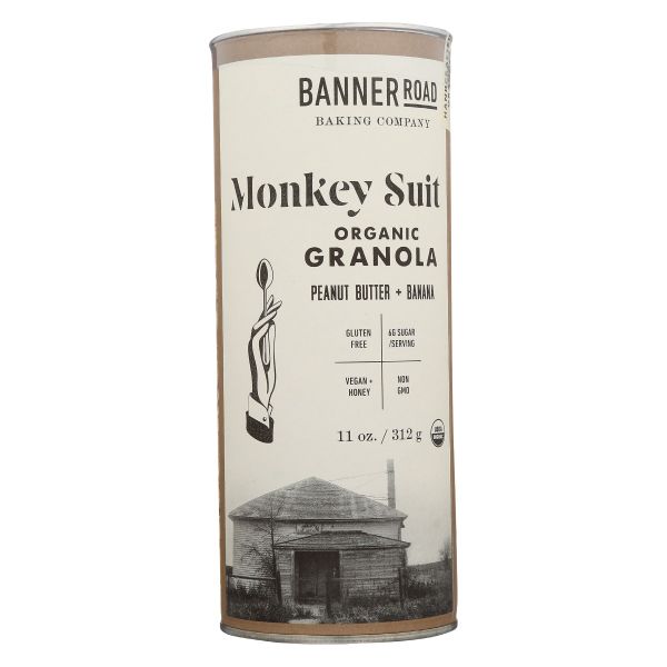 BANNER ROAD BAKING COMPANY: Granola Monkey Suit, 11 oz