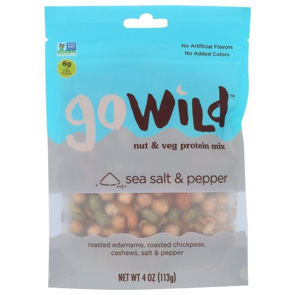 GO WILD: Snack Sslt & Pepper, 4 oz