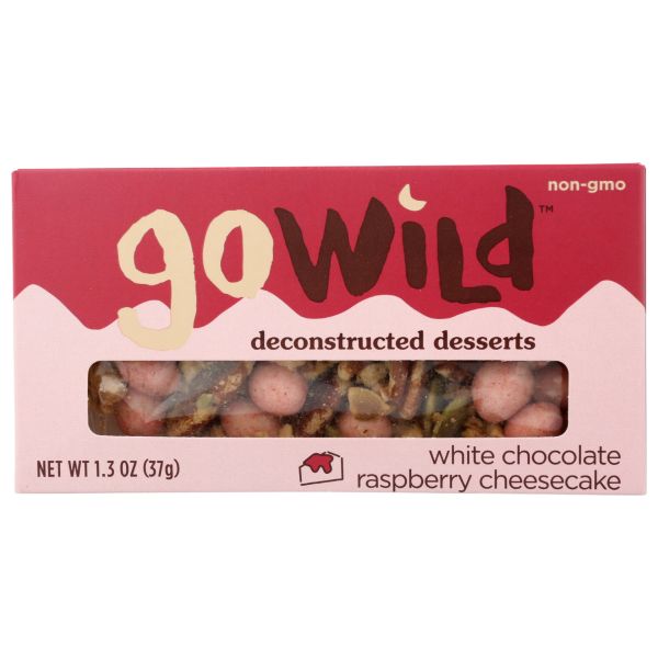 GO WILD: Snack Wht Choc Cheesecake, 1.3 oz