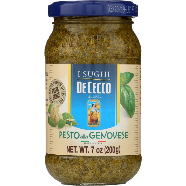 DE CECCO: Sauce Pasta Pesto, 7 oz
