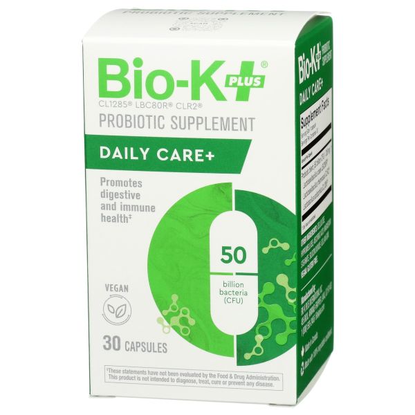BIO K: Probiotic Daily 50Bil, 30 CP