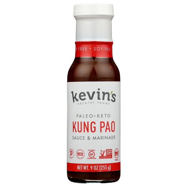 KEVINS NATURAL FOODS: Sauce Marinade Kung Pao, 9 oz