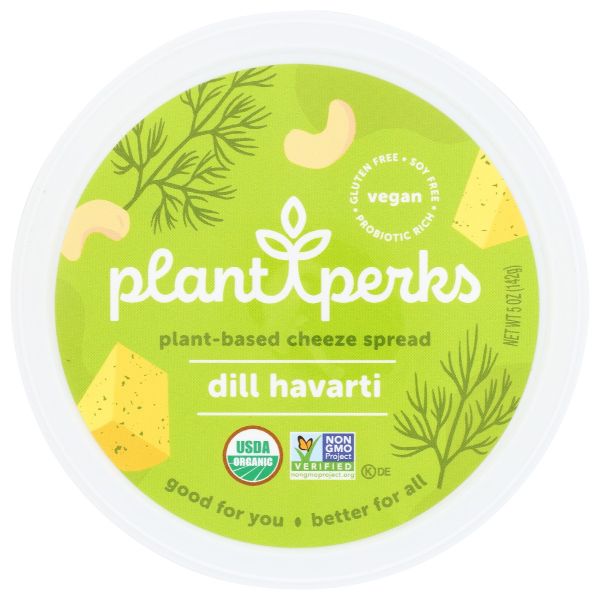 PLANT PERKS: Cheeze Spread Dill Havrti, 5 oz