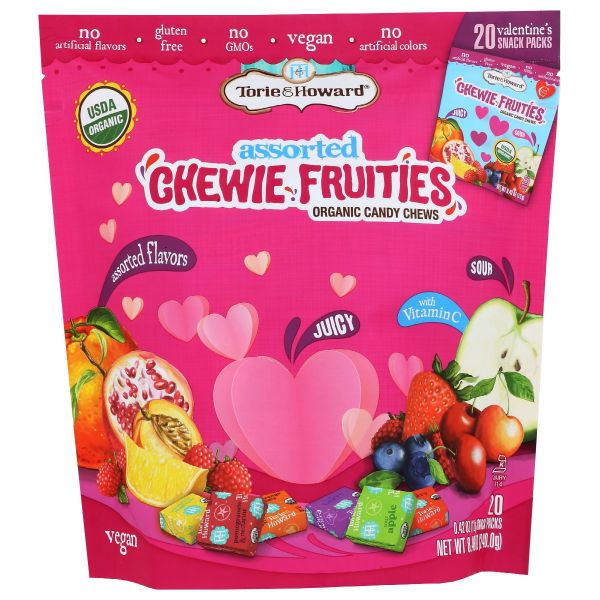 TORIE & HOWARD: Fruit Chew Valentine Asrt, 8.46 oz