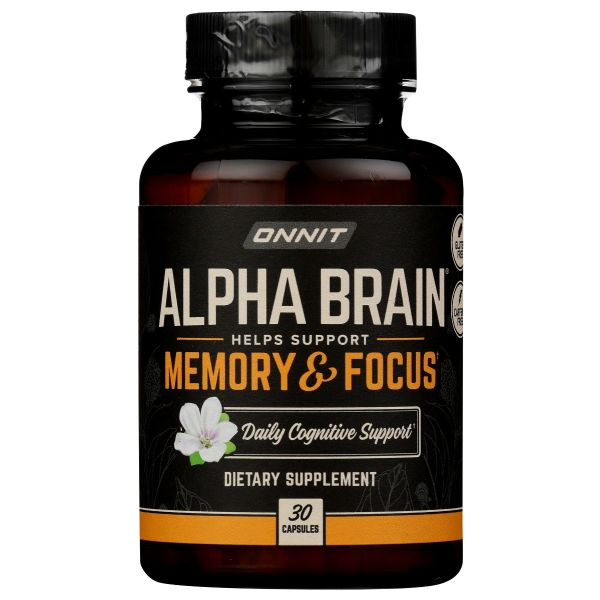 ONNIT: Alpha Brain Capsule, 30 cp