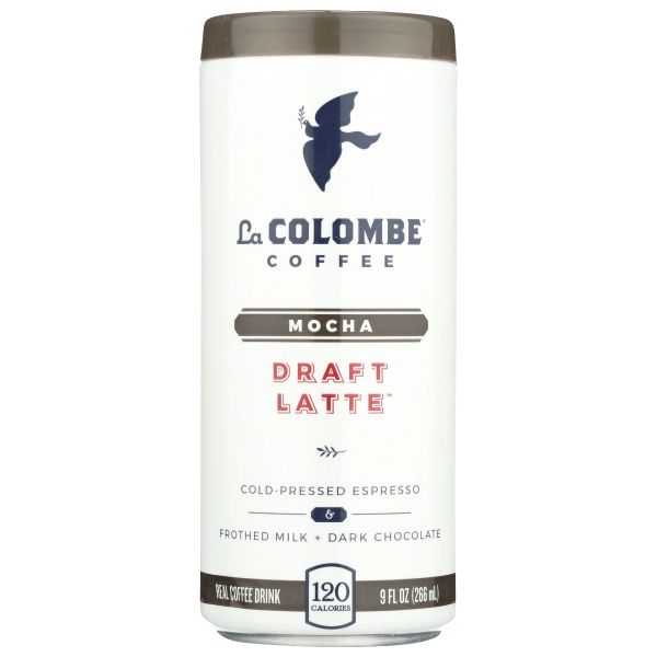 LA COLOMBE: Latte Draft Mocha, 9 fo