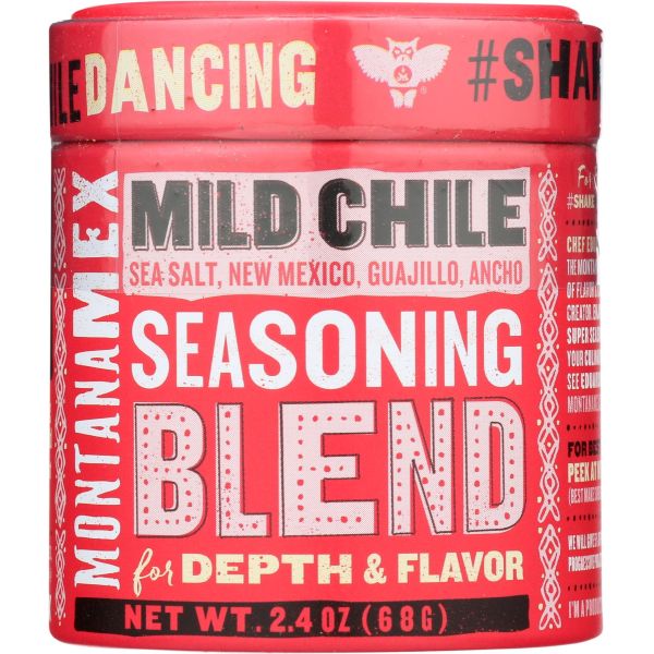 MONTANA MEX: Ssnng Blend Mild Chile, 2.4 oz