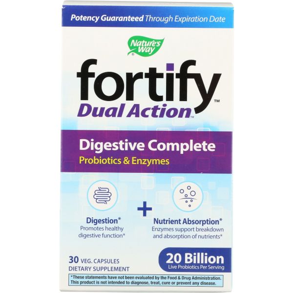 NATURES WAY: Fortify Digestive Cmplet, 30 vc