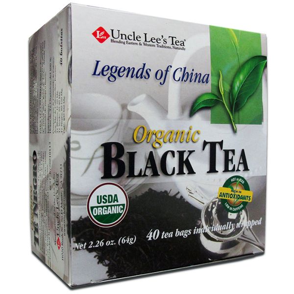 UNCLE LEES: Organic Black Tea, 40 bg