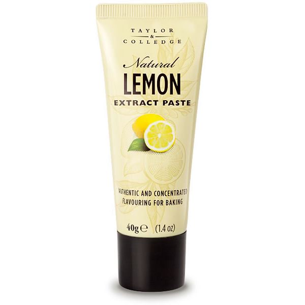 TAYLOR & COLLEDGE: Natural Lemon Extract Paste, 1.4 oz